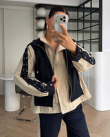 Two Piece Set - Navy - front view