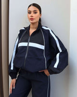 Two Piece Set - Navy - front view