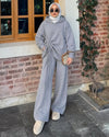 Two Piece Set - Grey - front view