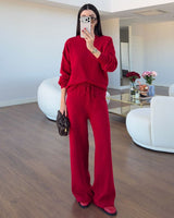 Two Piece Set - Red - front view