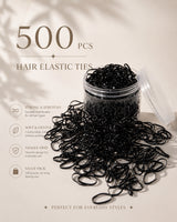 500 Pcs Elastic Hair Ties