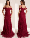 Adrianna Lace Maxi Evening Gown