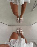 Alaia Ballet Flats