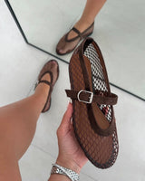 Alaia Ballet Flats