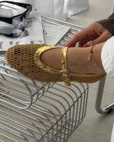 Alaia Ballet Flats