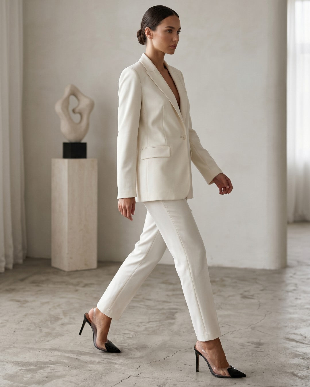 Alaïa Inspired Patent Mule