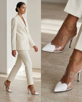 Alaïa Inspired Patent Mule
