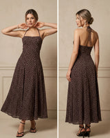 Amalfi Polka Dress