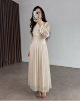 Amour Tie-Sleeve Dress