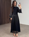 Amour Tie-Sleeve Dress