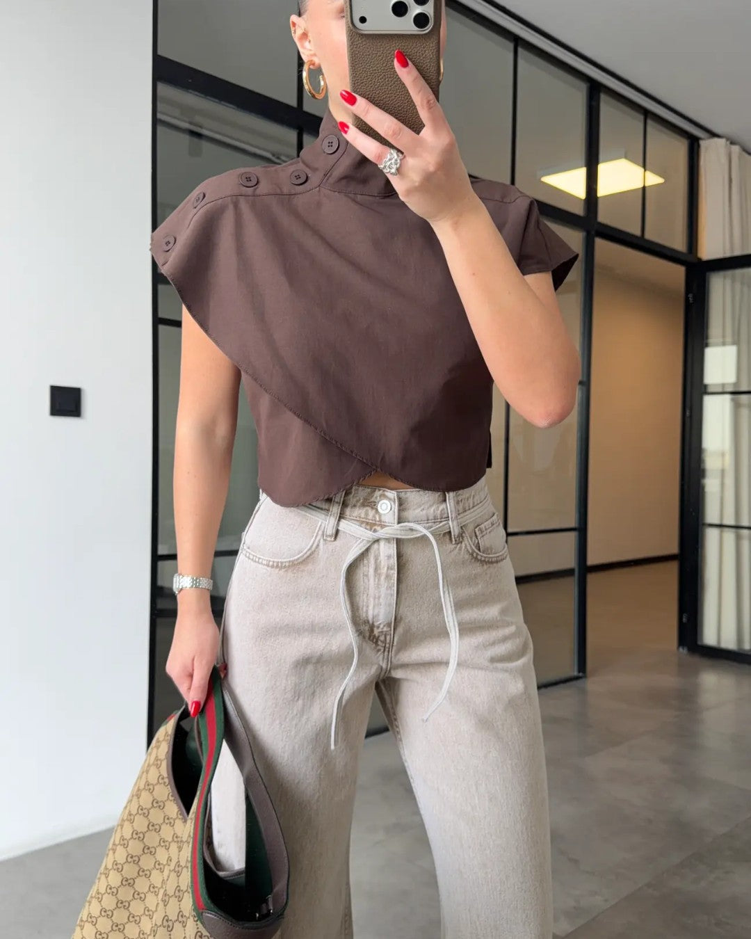 Asymmetric Cut Shirt