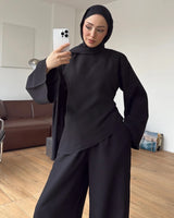 Asymmetric Drape Set