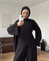 Asymmetric Drape Set