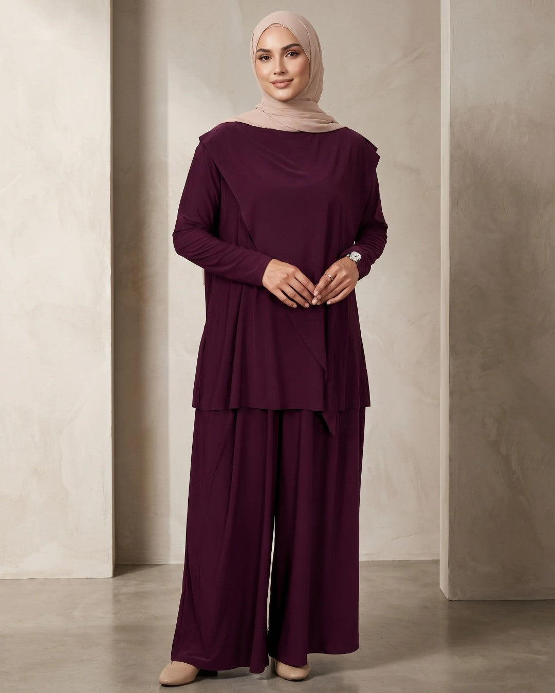 Asymmetric Wide-Leg Set