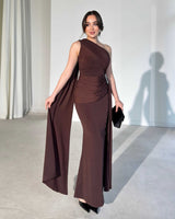 Athena Drape Gown
