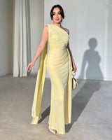 Athena Drape Gown