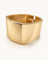Aurelia Shield Gold Cuff