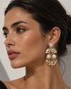 Aurora Pearl Sculpt Earrings