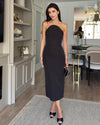 Avessa Sculpted Midi Dress