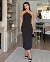 Avessa Sculpted Midi Dress