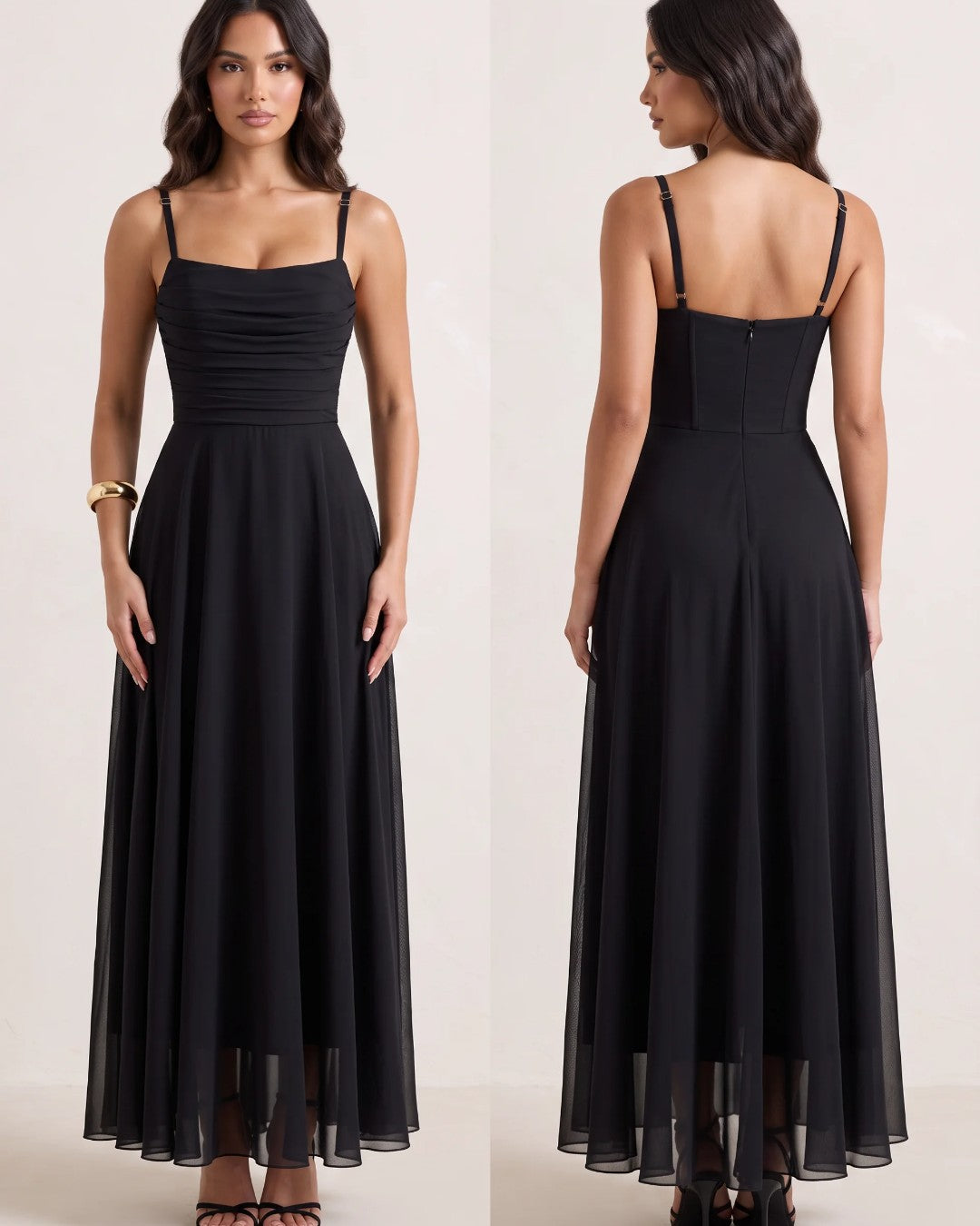 Balletcore Corset Maxi Dress
