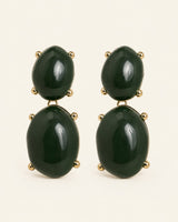 Barolo Double-Cabochon Earrings