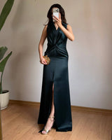 Belladonna Satin Gown