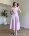 Belted Formal Dress