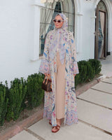 Blush Breeze Abaya