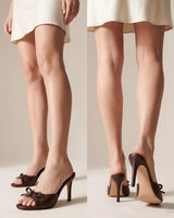 Bow Mule Heels