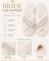 Bride Fur Slipper
