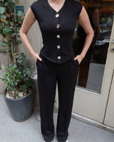 Button Co-Ord Set