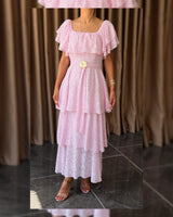 Camellia Ruffle Dress