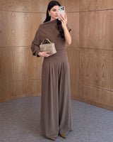 Chic Flow One-Shoulder Set