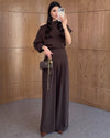 Chic Flow One-Shoulder Set