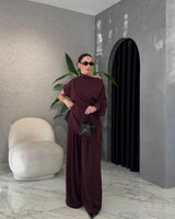 Chic Flow One-Shoulder Set