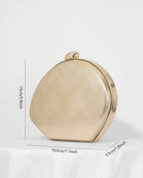 Chic Gold Evening Clutch