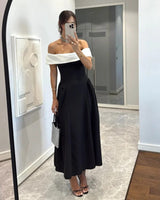 Chic Off-Shoulder Dress