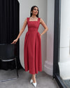 Classic Feminine Polka Dress
