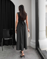 Classic Feminine Polka Dress