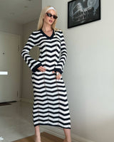 Contour Knit Midi Dress