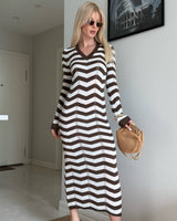 Contour Knit Midi Dress