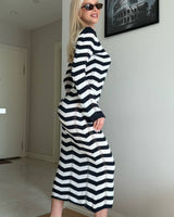 Contour Knit Midi Dress