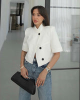 Crop Chic Blazer