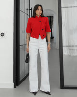 Crop Chic Blazer