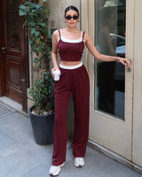 Cropped Lounge Co-Ord Set
