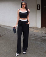 Cropped Lounge Co-Ord Set