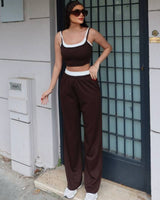 Cropped Lounge Co-Ord Set