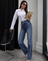 Cross Waist Denim