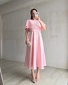 Crystal Cape Midi Dress